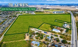 More details for 70± AC on Old Pearsall Road, San Antonio, TX - Land for Sale