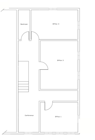 211 5th St NE, Charlottesville, VA à louer - Plan d’étage - Image 2 de 20