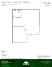212 Technology Dr, Irvine, CA for lease Floor Plan- Image 1 of 1