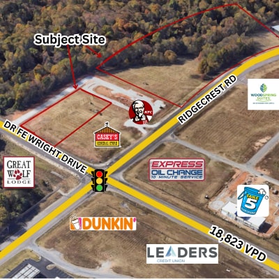 Corner Of Ridgecrest and FE Wright Drive, Jackson, TN à vendre - Photo du bâtiment - Image 1 de 13