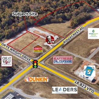 Plus de détails pour Corner Of Ridgecrest and FE Wright Drive, Jackson, TN - Terrain à vendre