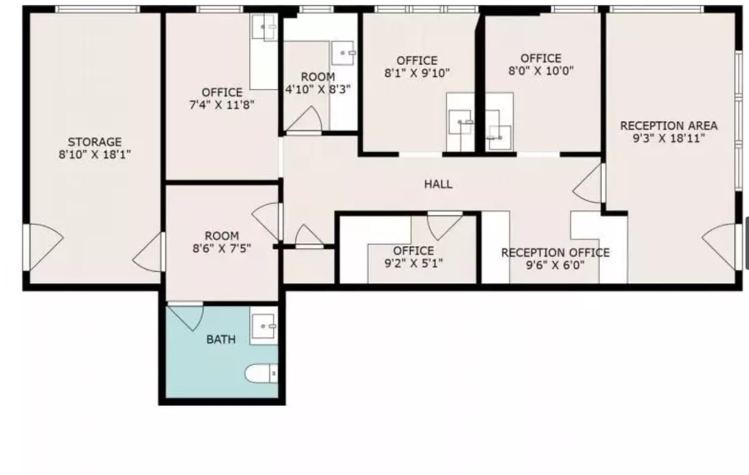 120 Main St, South Bound Brook, NJ for lease Floor Plan- Image 1 of 1