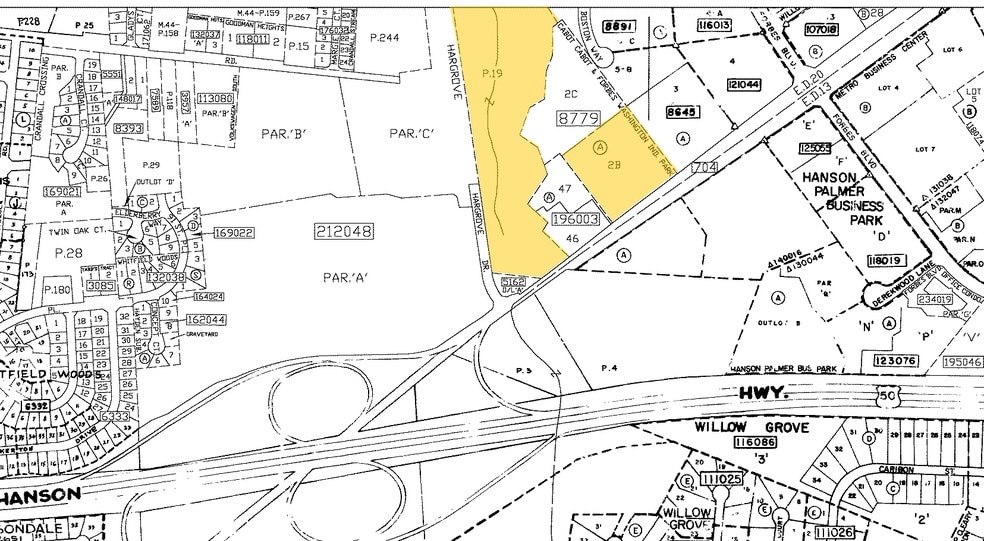 9700 Martin Luther King Jr Hwy, Lanham, MD à louer - Plan cadastral - Image 2 de 5