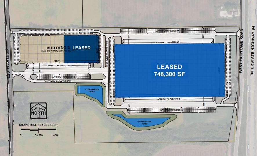 4213 128th Ave, Kenosha, WI à louer - Plan de site - Image 2 de 2