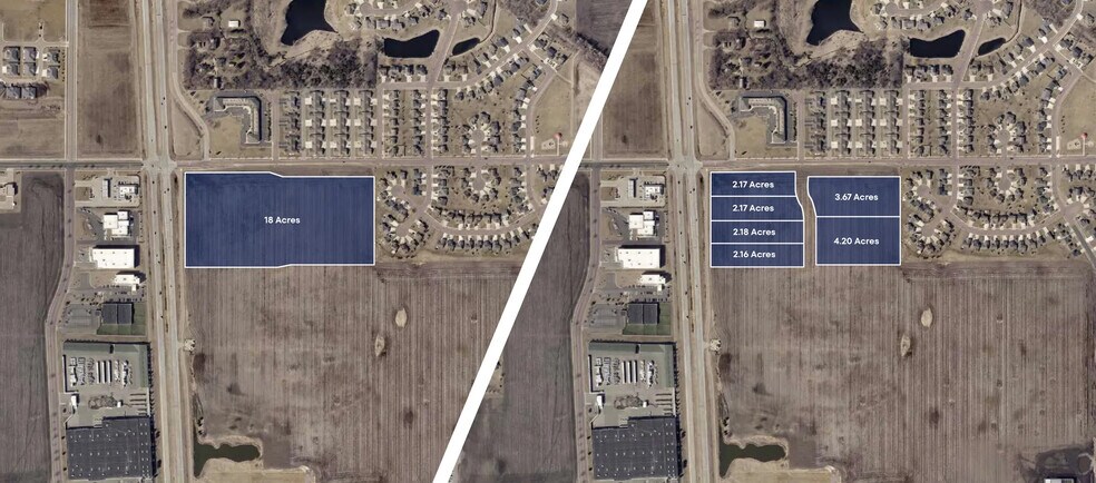 Augusta Drive, Mankato, MN à vendre - Aérien - Image 3 de 6