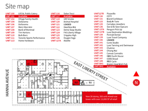 171 E Liberty St, Toronto, ON for lease Floor Plan- Image 2 of 2