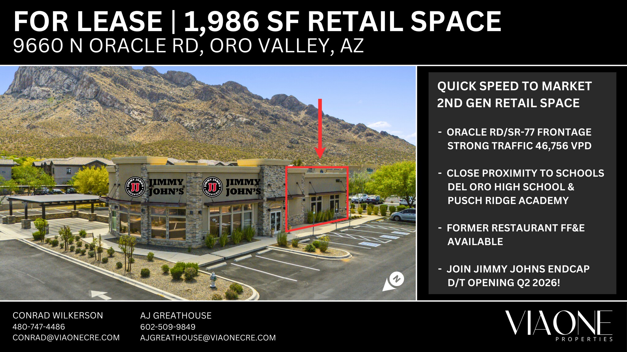 9660 N Oracle Rd, Oro Valley, AZ for lease Primary Photo- Image 1 of 13