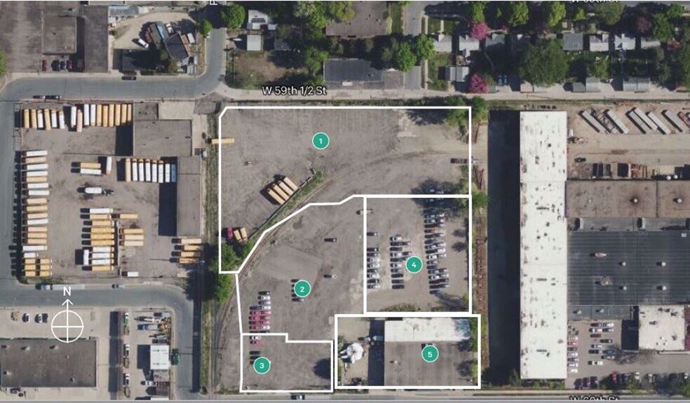 146-220 W 60th St, Minneapolis, MN à louer - Plan cadastral - Image 2 de 7