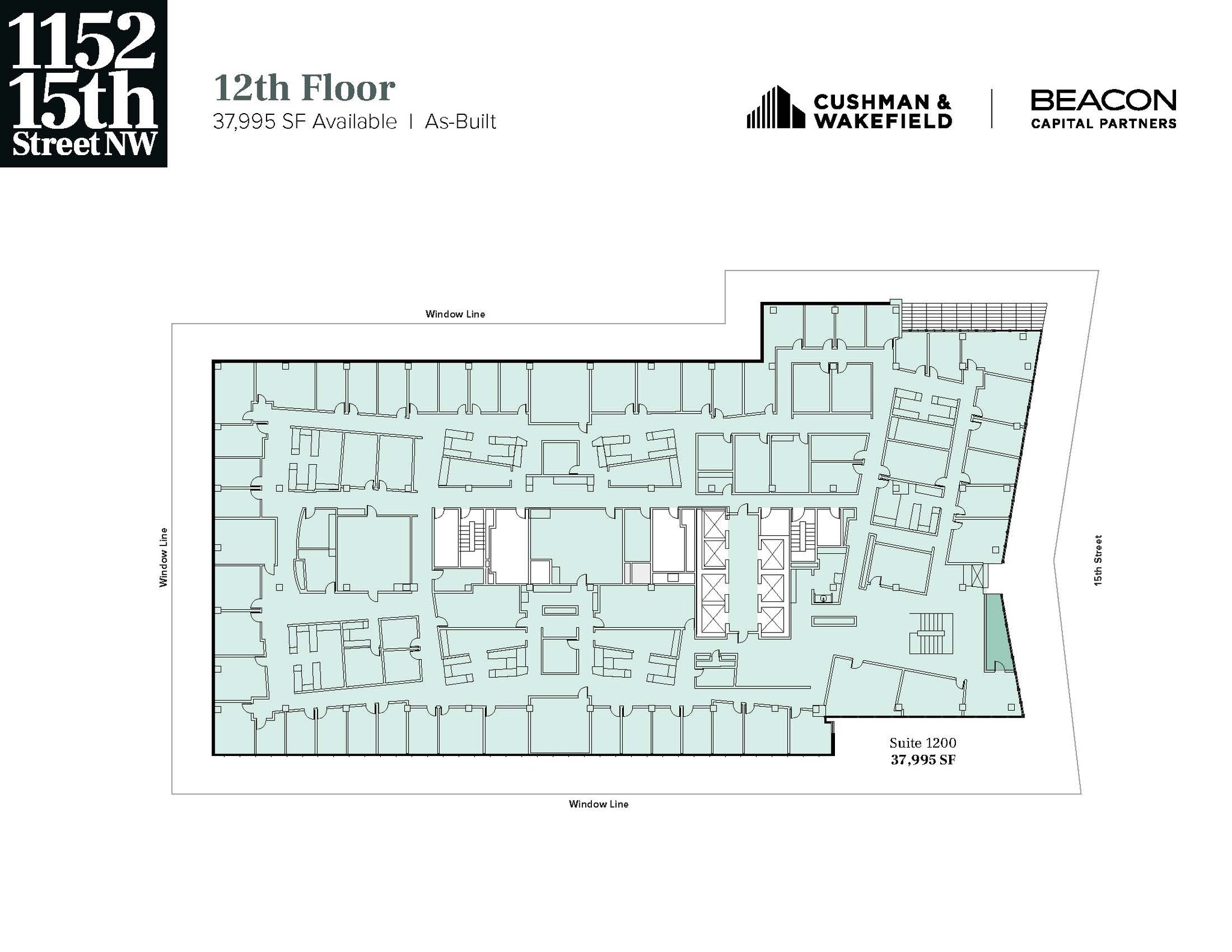 1152 15th St NW, Washington, DC for lease Floor Plan- Image 1 of 1