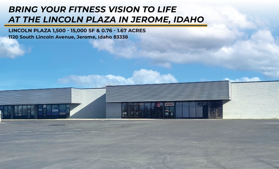 1016-1120 S Lincoln Ave, Jerome, ID for lease - Building Photo - Image 1 of 9