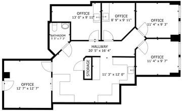 2021 K St NW, Washington, DC for lease Floor Plan- Image 1 of 1