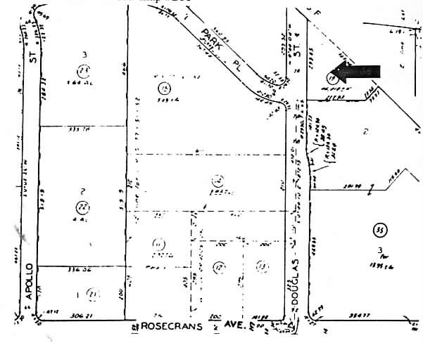 750 S Douglas St, El Segundo, CA à louer - Plan cadastral - Image 2 de 3