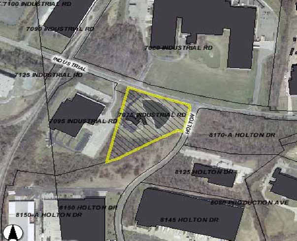 7075 Industrial Rd, Florence, KY à vendre - Plan cadastral - Image 2 de 3