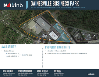 Plus de détails pour 14235 John Marshall Hwy, Gainesville, VA - Terrain à louer