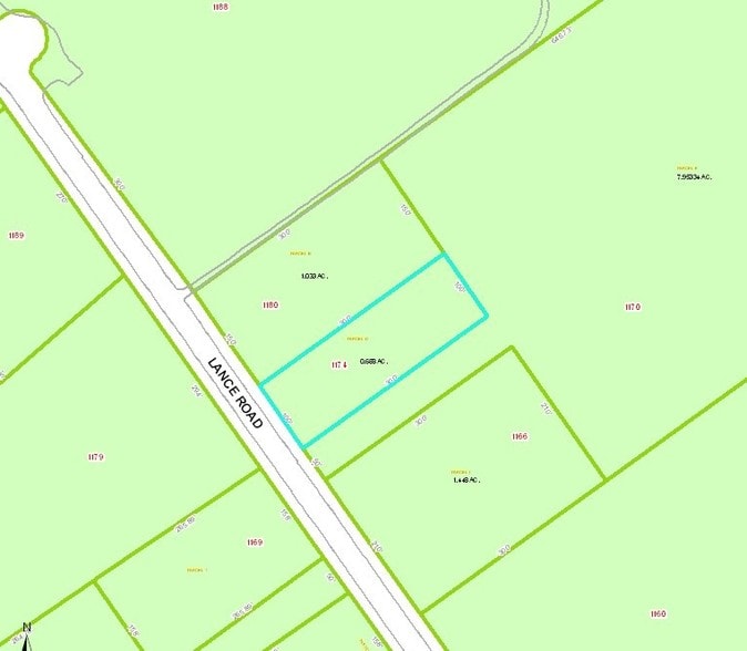1174 Lance Rd, Norfolk, VA for lease - Plat Map - Image 2 of 3