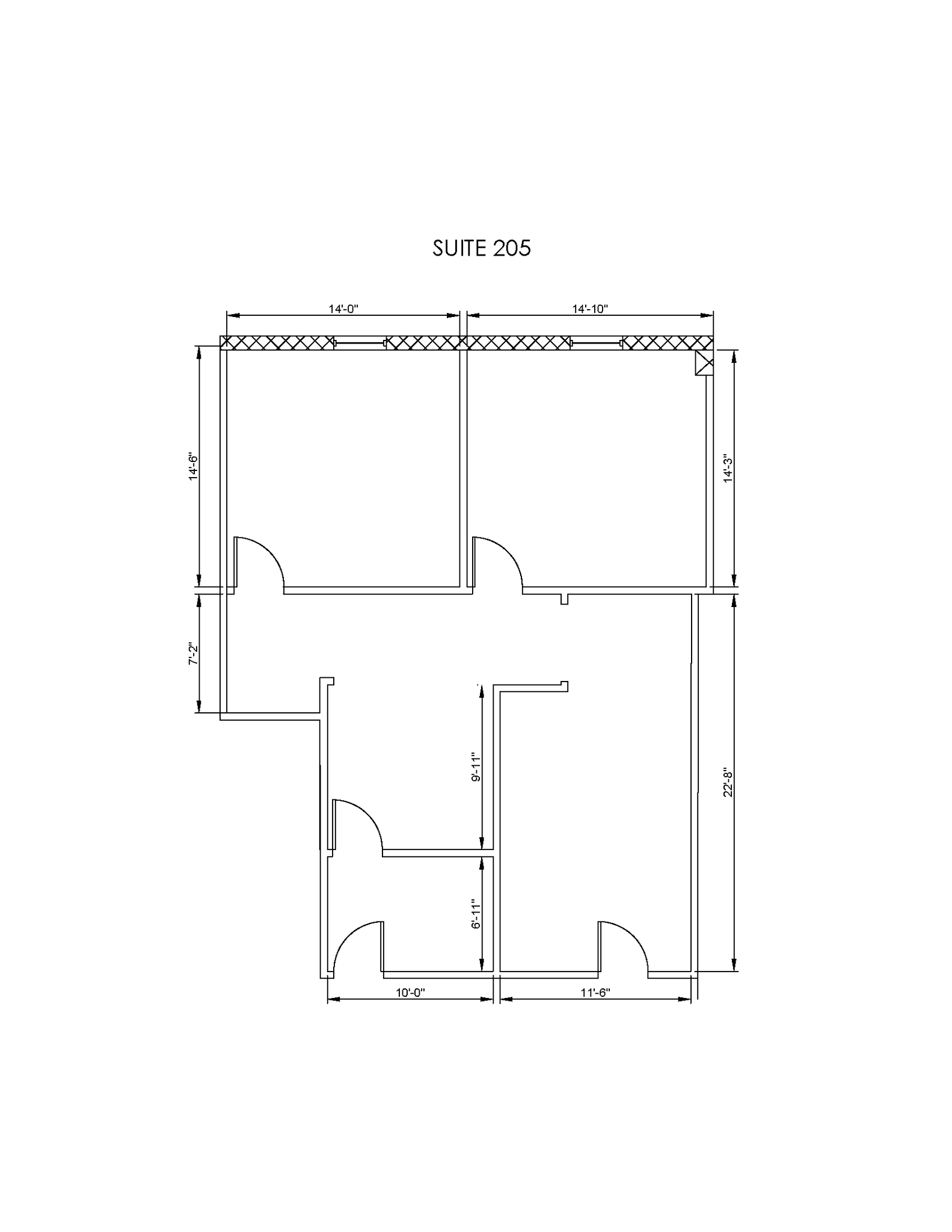 7251 W Palmetto Park Rd, Boca Raton, FL à louer Plan d’étage- Image 1 de 1