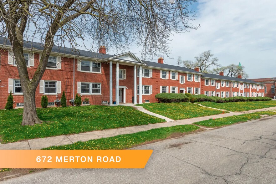 672-740 Merton, Detroit, MI à vendre - Photo principale - Image 1 de 2