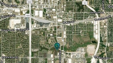 1400 S South Great Southwest Pky, Grand Prairie, TX - Aerial map view