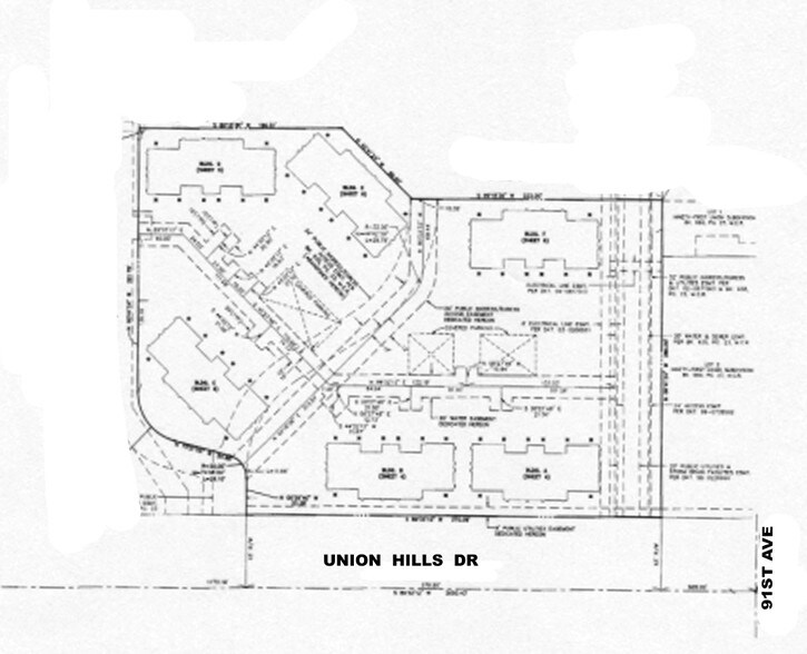 9200 W Union Hills Dr, Peoria, AZ à louer - Plan cadastral - Image 2 de 16