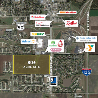 Plus de détails pour S Kansas Ave & Quail Creek Ave, Newton, KS - Terrain à vendre