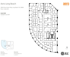 3900 Kilroy Airport Way, Long Beach, CA à louer Plan d’étage- Image 1 de 1