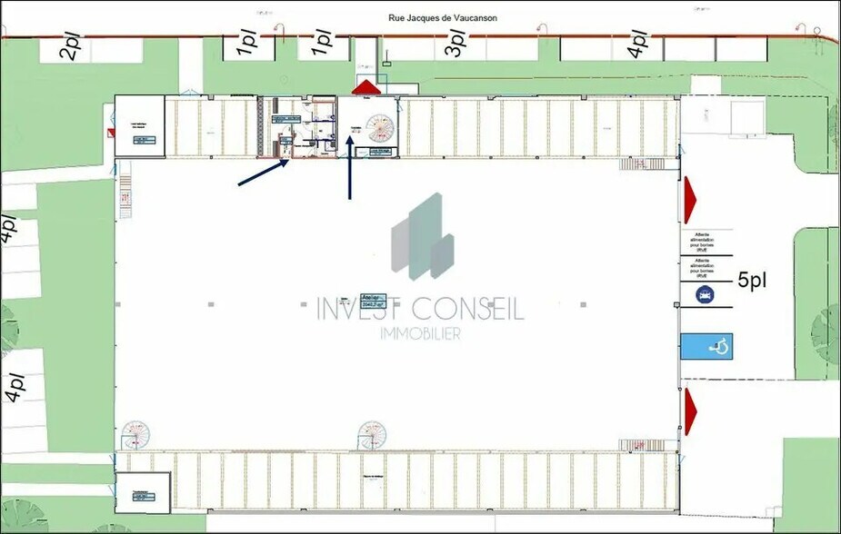 Flex in SAINT-OUEN-L'AUMONE for lease - Site Plan - Image 3 of 4