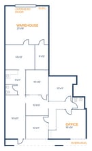 4230-4246 Bluebonnet Dr, Stafford, TX à louer Plan d’étage- Image 1 de 1
