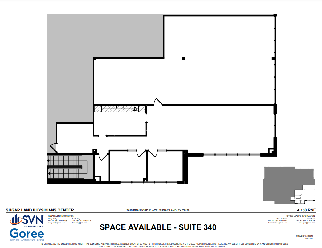 7616 Branford Pl, Sugar Land, TX à louer Plan d  tage- Image 1 de 1