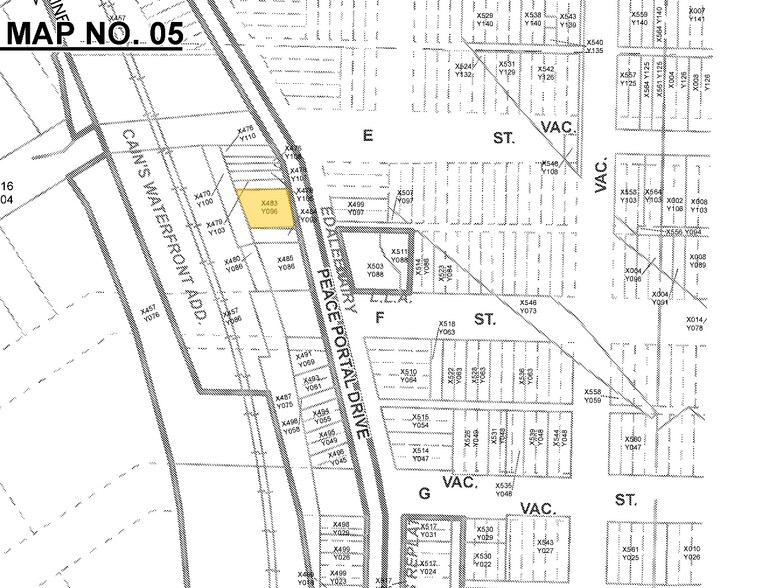 439 Peace Portal Dr, Blaine, WA à vendre - Plan cadastral - Image 2 de 3