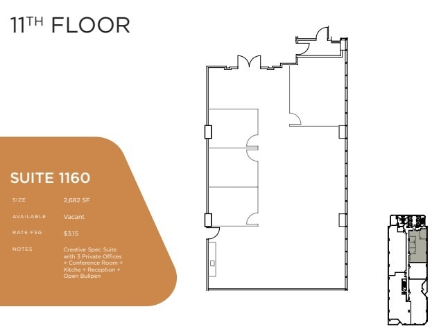 1230 Columbia St, San Diego, CA for lease Floor Plan- Image 1 of 1