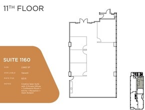 1230 Columbia St, San Diego, CA for lease Floor Plan- Image 1 of 1