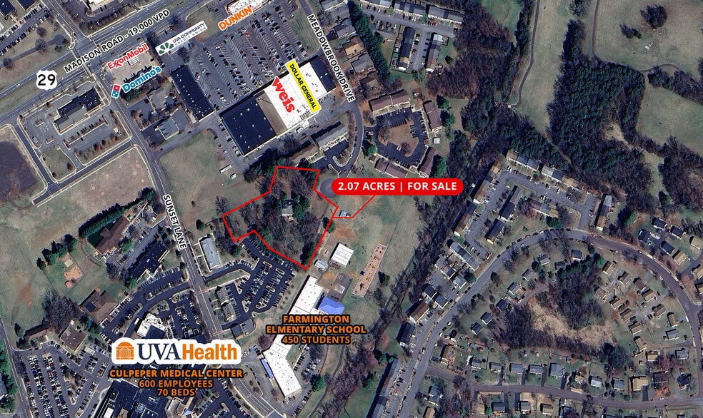 400 Meadowbrook Dr, Culpeper, VA for sale - Primary Photo - Image 1 of 2