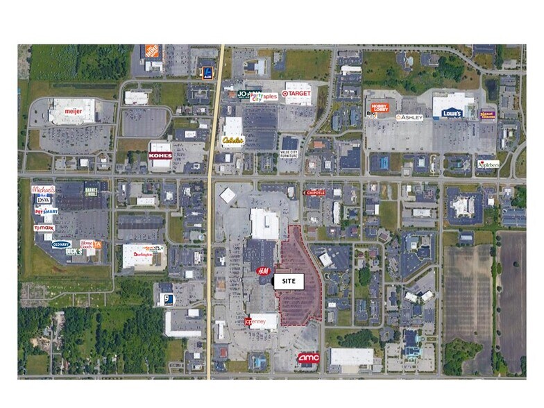 4750 Fashion Square Blvd, Saginaw, MI à vendre - Photo du bâtiment - Image 2 de 2