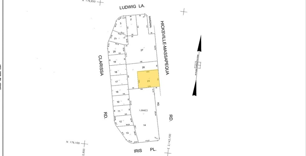 4260 Hicksville Rd, Bethpage, NY à vendre - Plan cadastral - Image 2 de 2