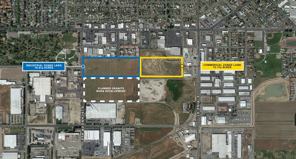 S Schnoor Ave, Madera, CA à vendre - Aérien - Image 1 de 1