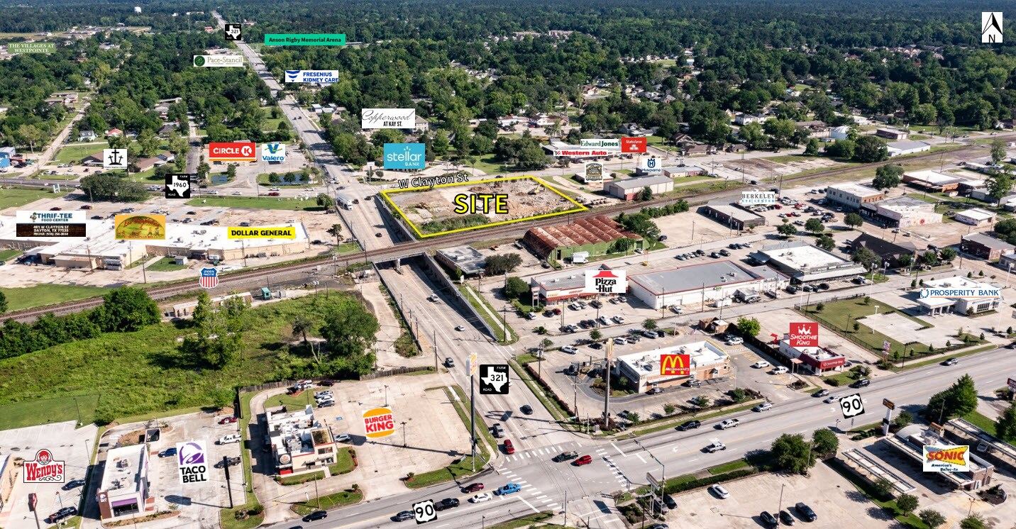 2.016 AC W Clayton & FM 321, Dayton, TX à vendre Photo du bâtiment- Image 1 de 9