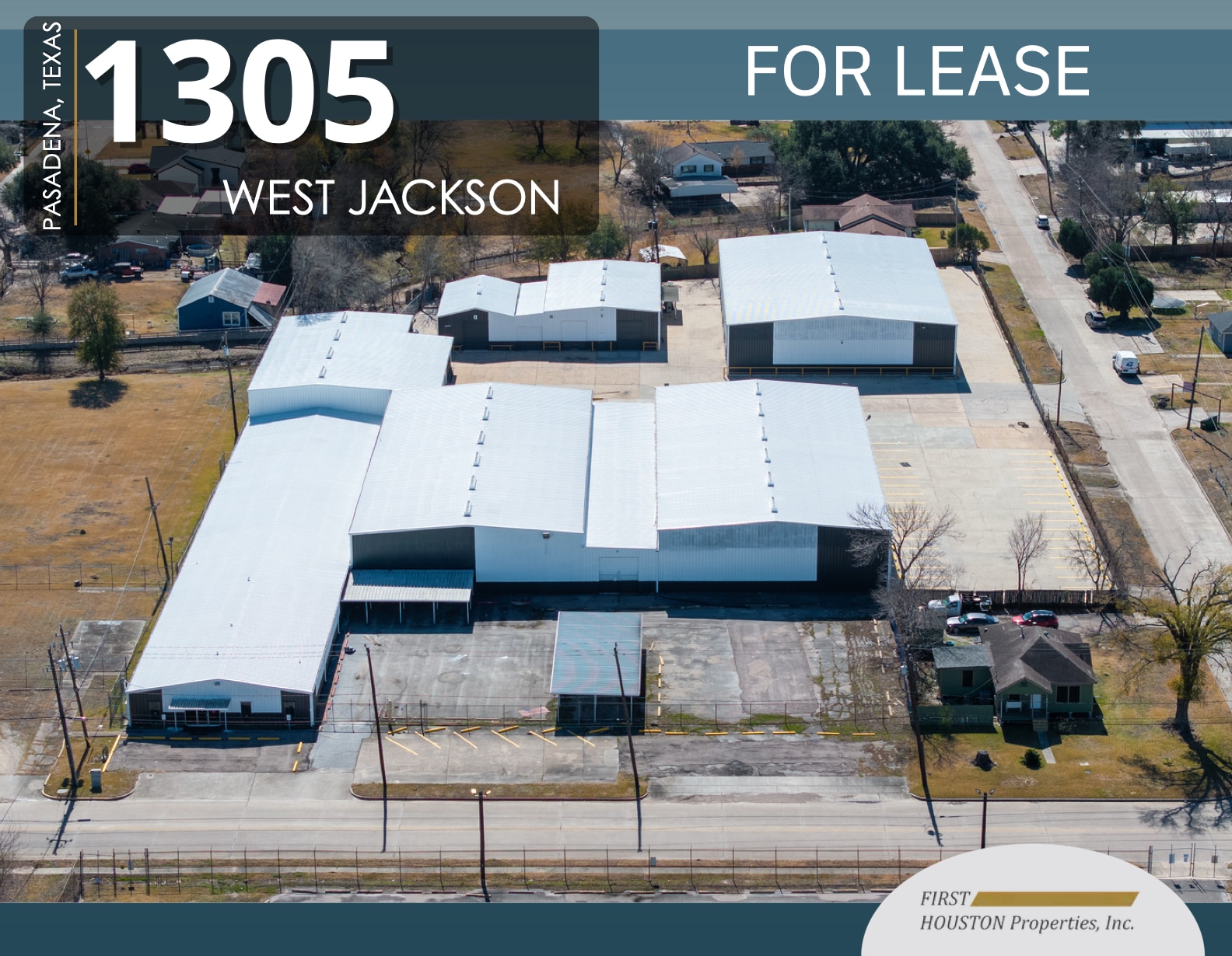 1305 W Jackson Ave, Pasadena, TX for lease Primary Photo- Image 1 of 10