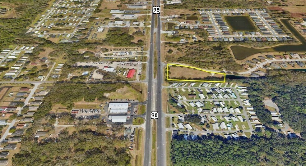 US Hwy 98 & Princeton Manor Ln, Lakeland, FL à vendre - Photo du bâtiment - Image 2 de 9