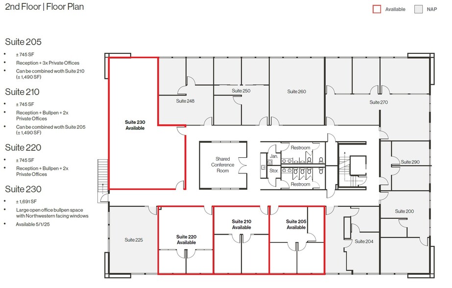 275 Hill St, Reno, NV for lease - Floor Plan - Image 2 of 7