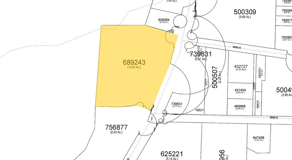 3884 S River Rd, St George, UT for sale - Plat Map - Image 3 of 3