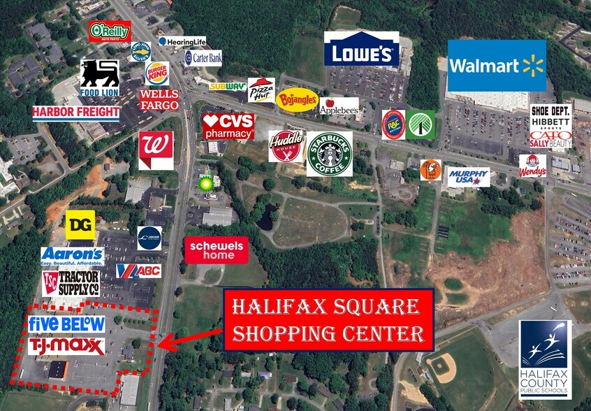 3130 Halifax Rd, South Boston, VA à louer - Photo du bâtiment - Image 2 de 3