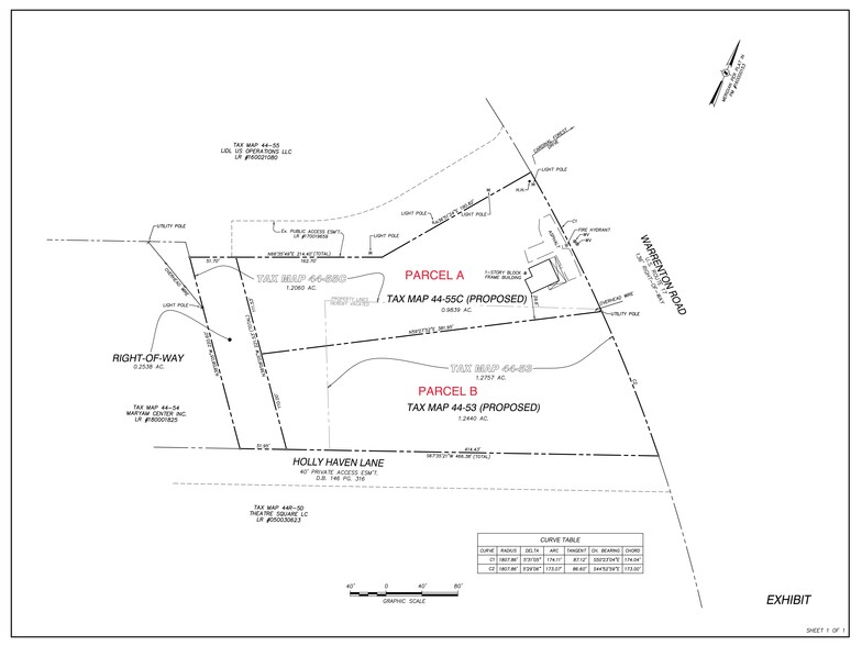 1161 Warrenton Rd, Fredericksburg, VA à louer - Plan de site - Image 2 de 2