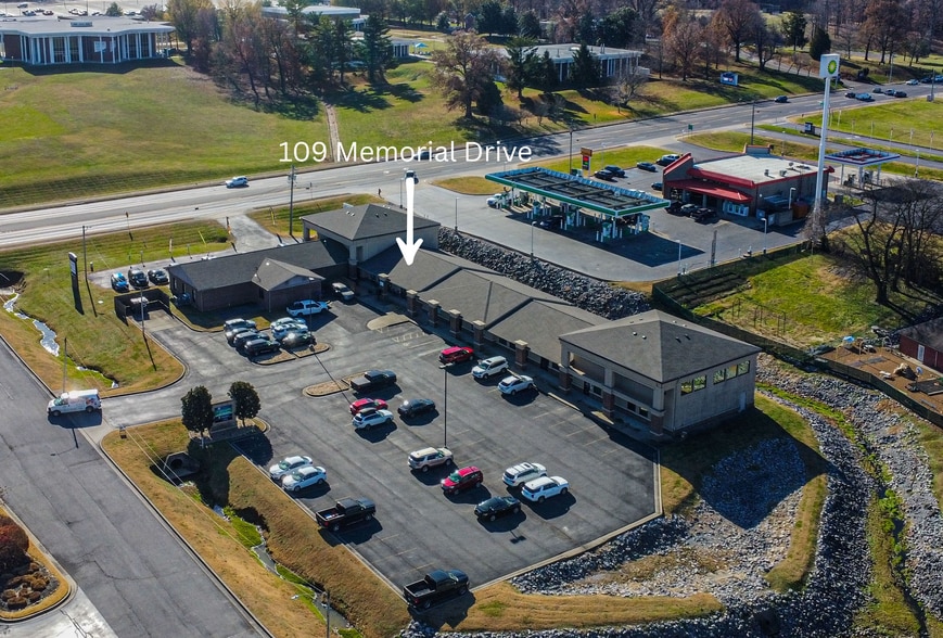 109 Memorial Dr, Paducah, KY for lease - Aerial - Image 2 of 9