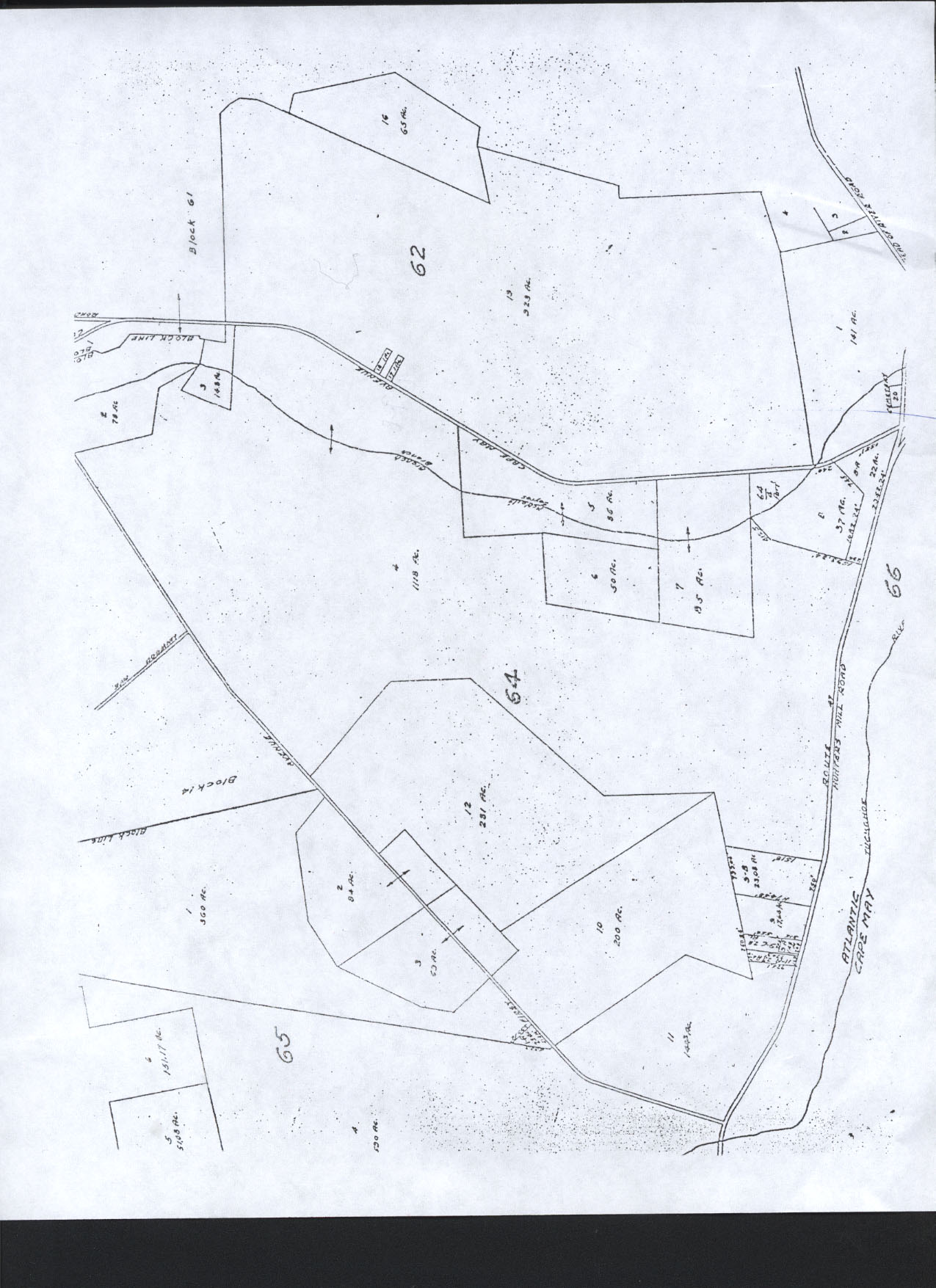 Cape May Ave, Estell Manor, NJ à vendre Plan cadastral- Image 1 de 3