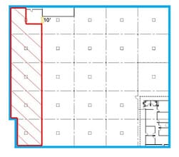 8648 Glenmont Dr, Houston, TX for lease Floor Plan- Image 2 of 3