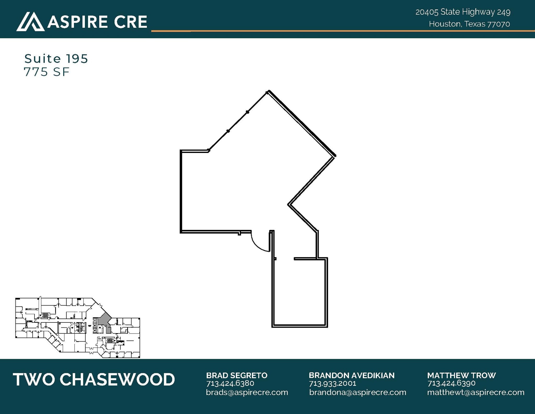 20333 State Highway 249, Houston, TX for lease Floor Plan- Image 1 of 1