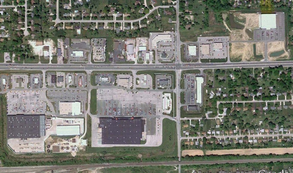 9055-9129 Rockville Rd, Indianapolis, IN à vendre - Aérien - Image 2 de 4