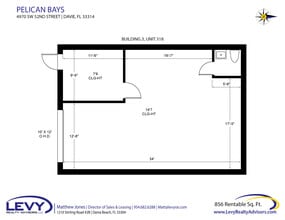 4990 SW 52nd St, Fort Lauderdale, FL à louer Plan d’étage- Image 2 de 5