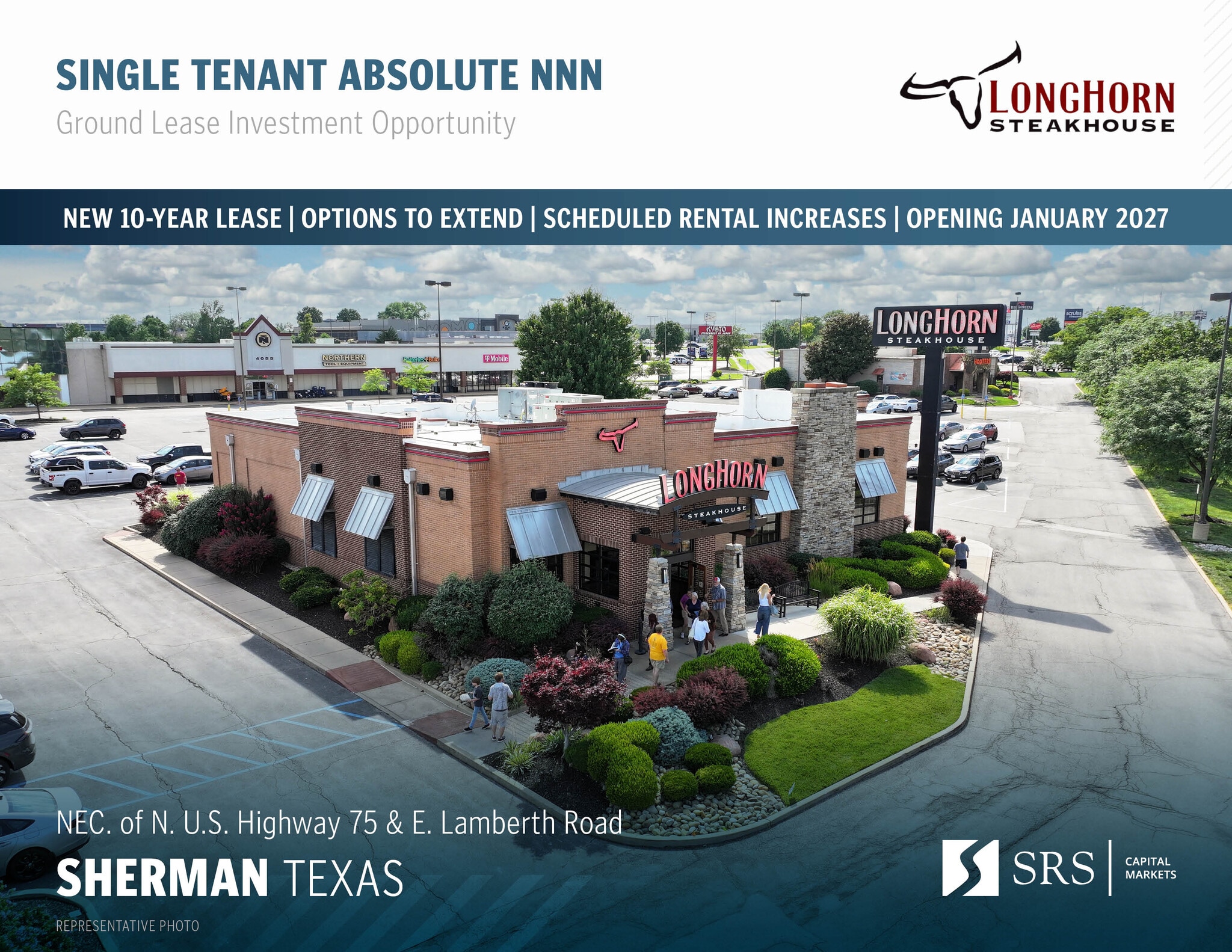 NEC of N US Hwy 75 & E Lamberth Rd, Sherman, TX for sale Primary Photo- Image 1 of 10
