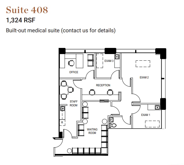 4060 4th Ave, San Diego, CA à louer Plan d’étage- Image 1 de 1